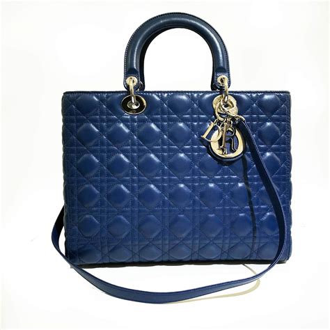 dior blue purse|christian dior bag blue.